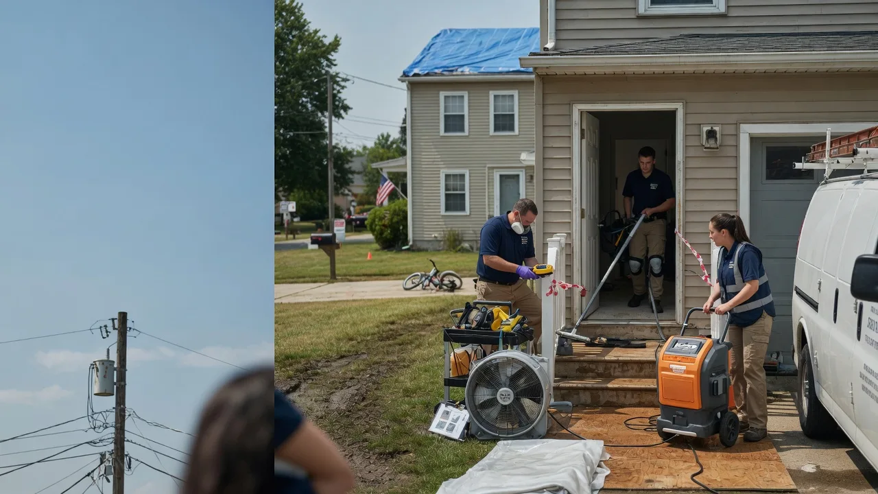Water Damage Repair in Harrah, WA near me